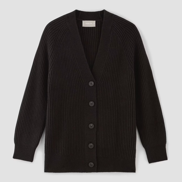 Everlane The Felted Merino Cocoon Cardigan - Picture 1 of 7